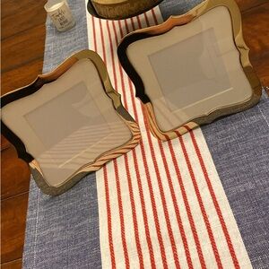 Nicole Miller Gold and Black Picture Frames